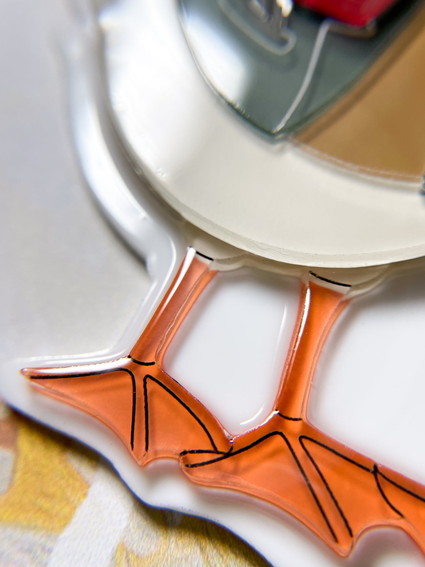 Artist Duck Necklace