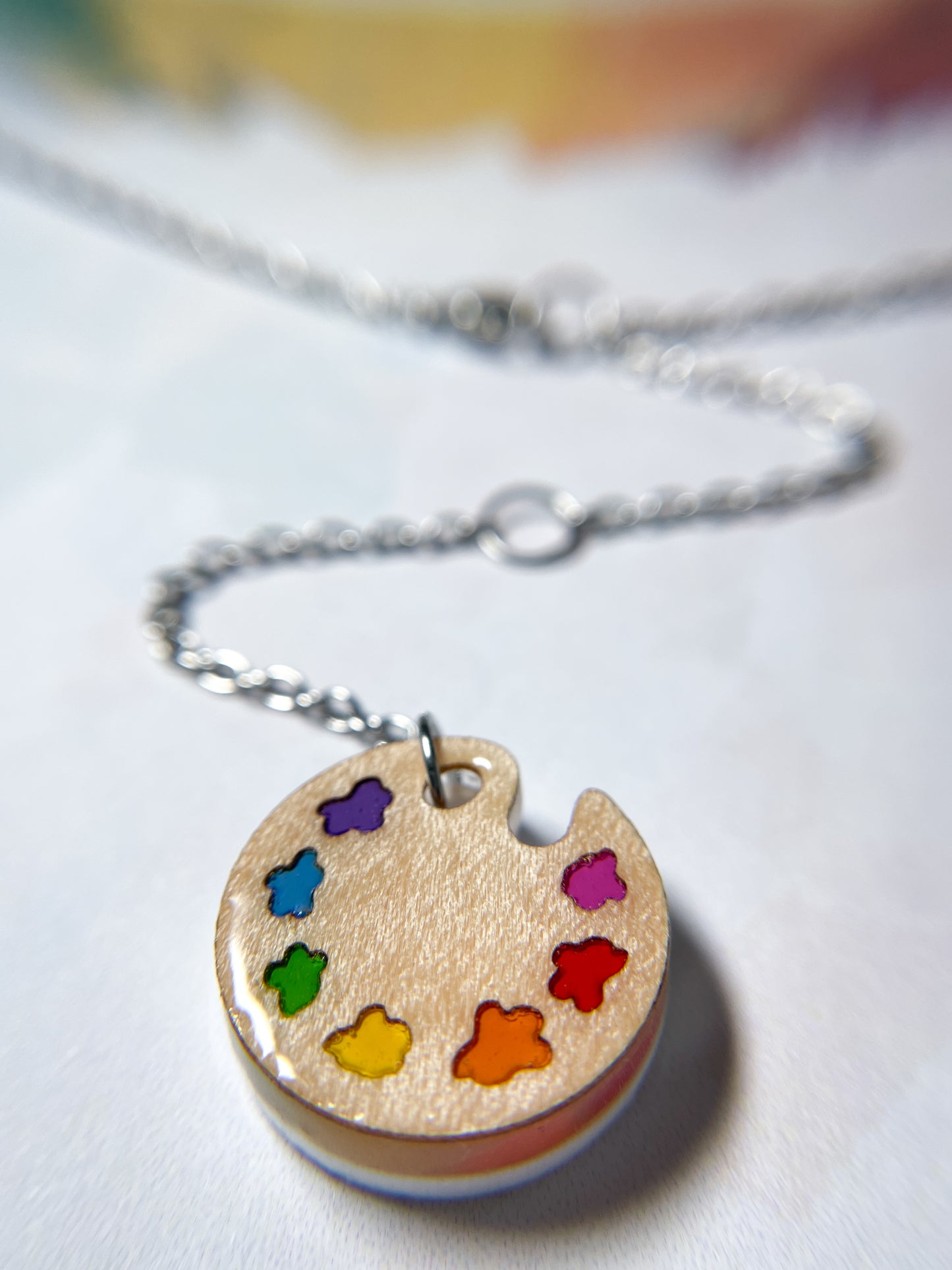 Artist Duck Necklace