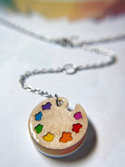 Artist Duck Necklace