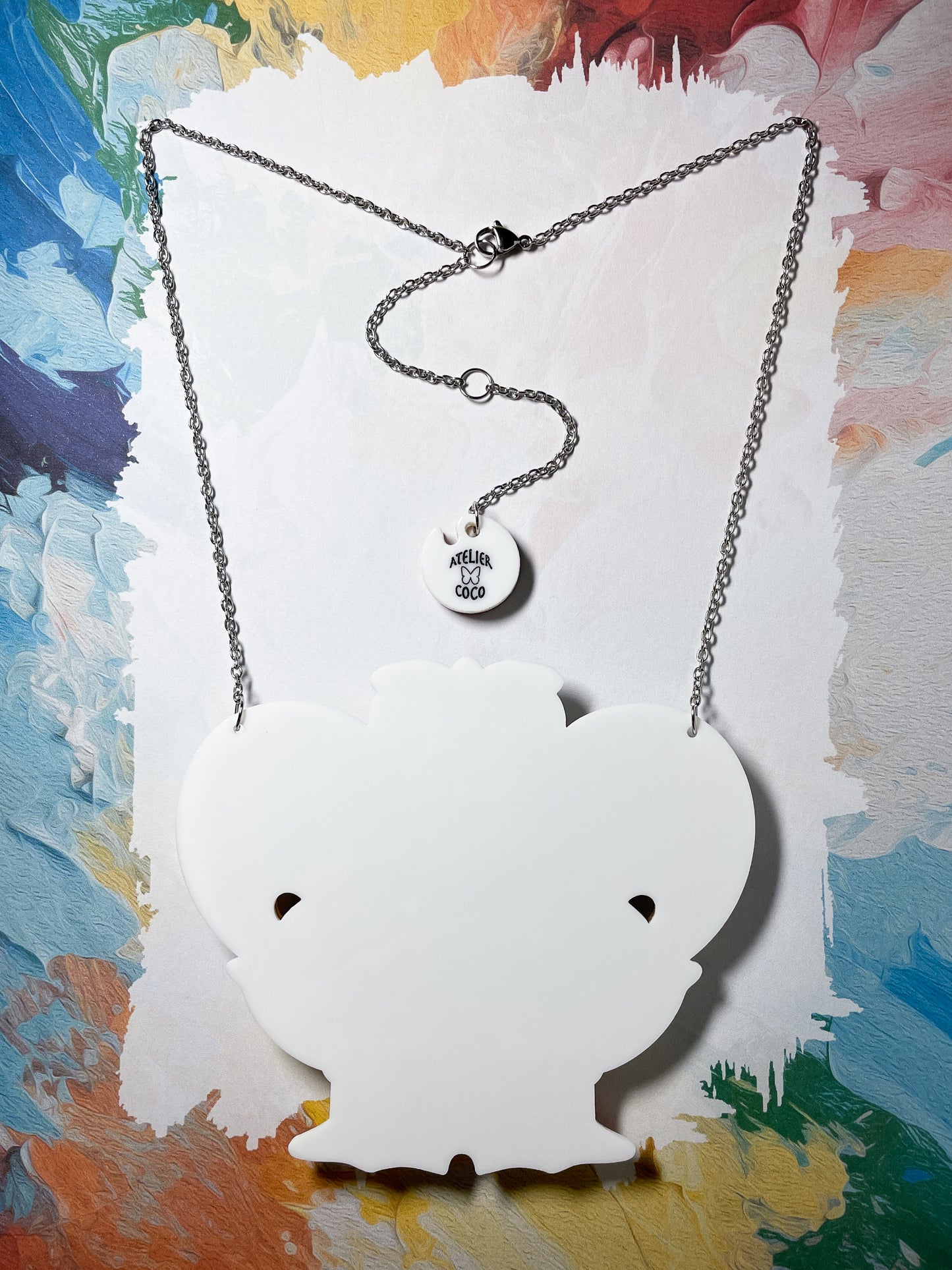 Artist Duck Necklace