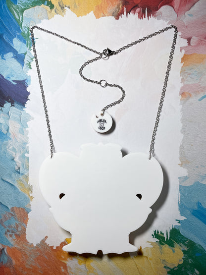 Artist Duck Necklace