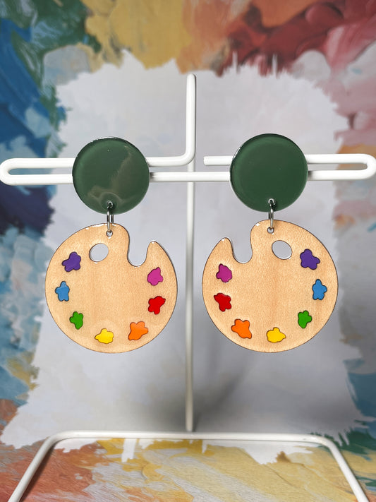 Artist Duck Drop Earrings