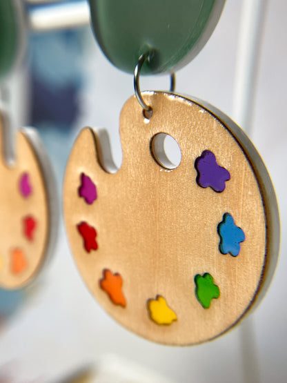 Artist Duck Drop Earrings