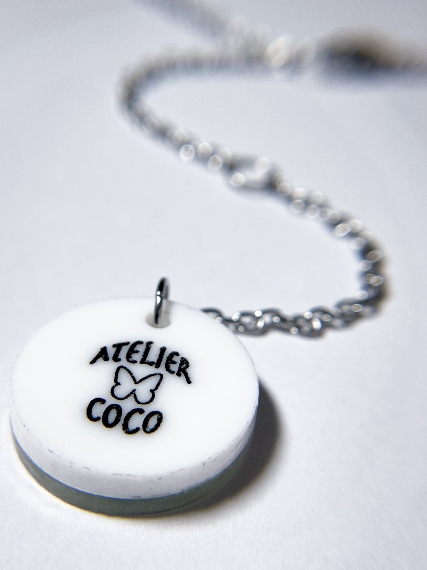 Halloween Cupcake Necklace