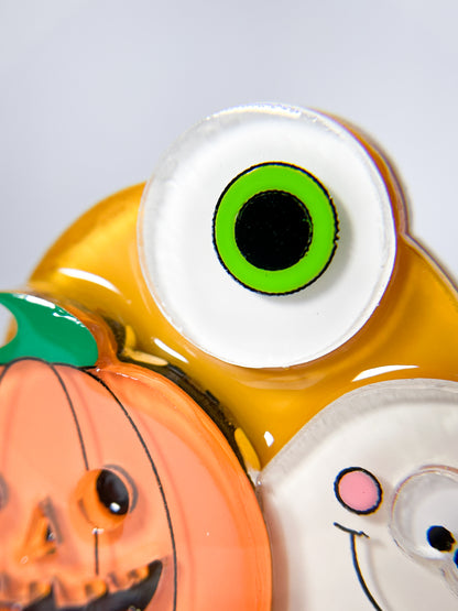 Halloween Cupcake Brooch