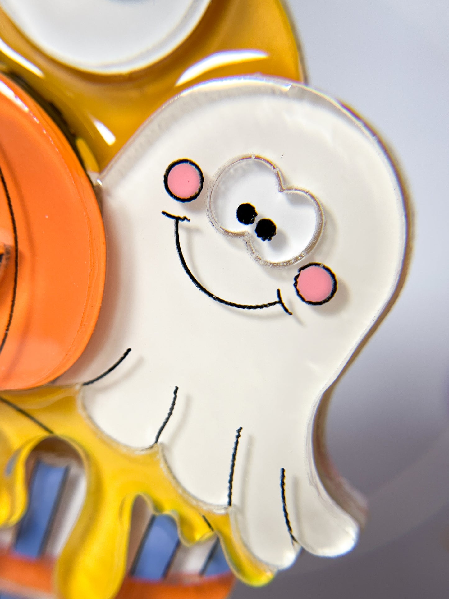 Halloween Cupcake Brooch