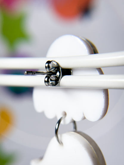 Halloween Cupcake Drop Earrings