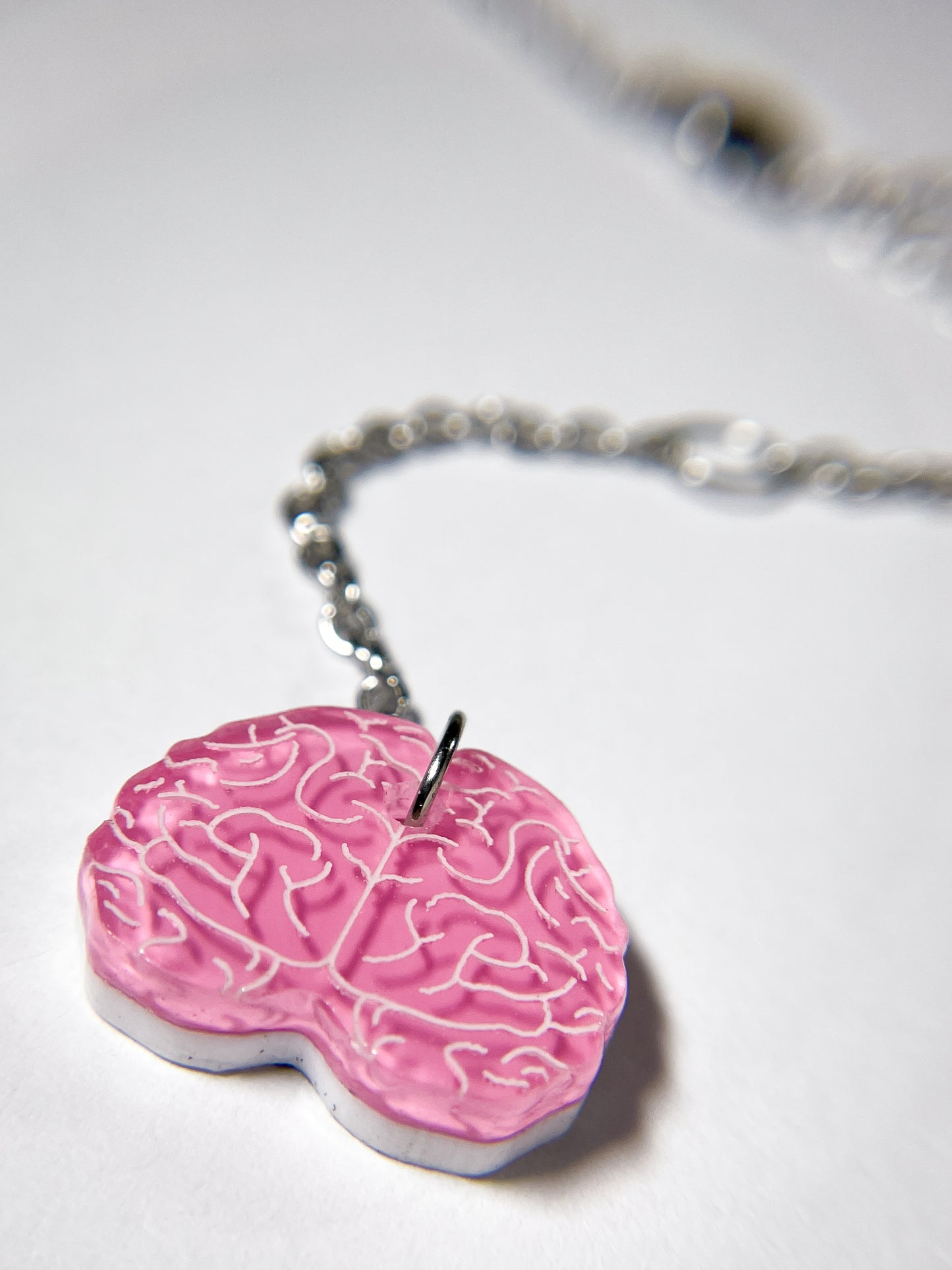 Brain Skull Necklace