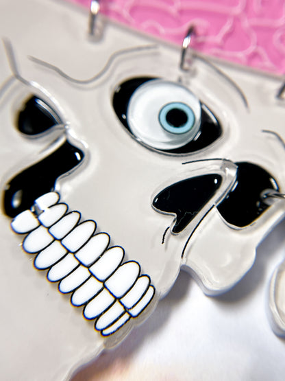 Brain Skull Necklace