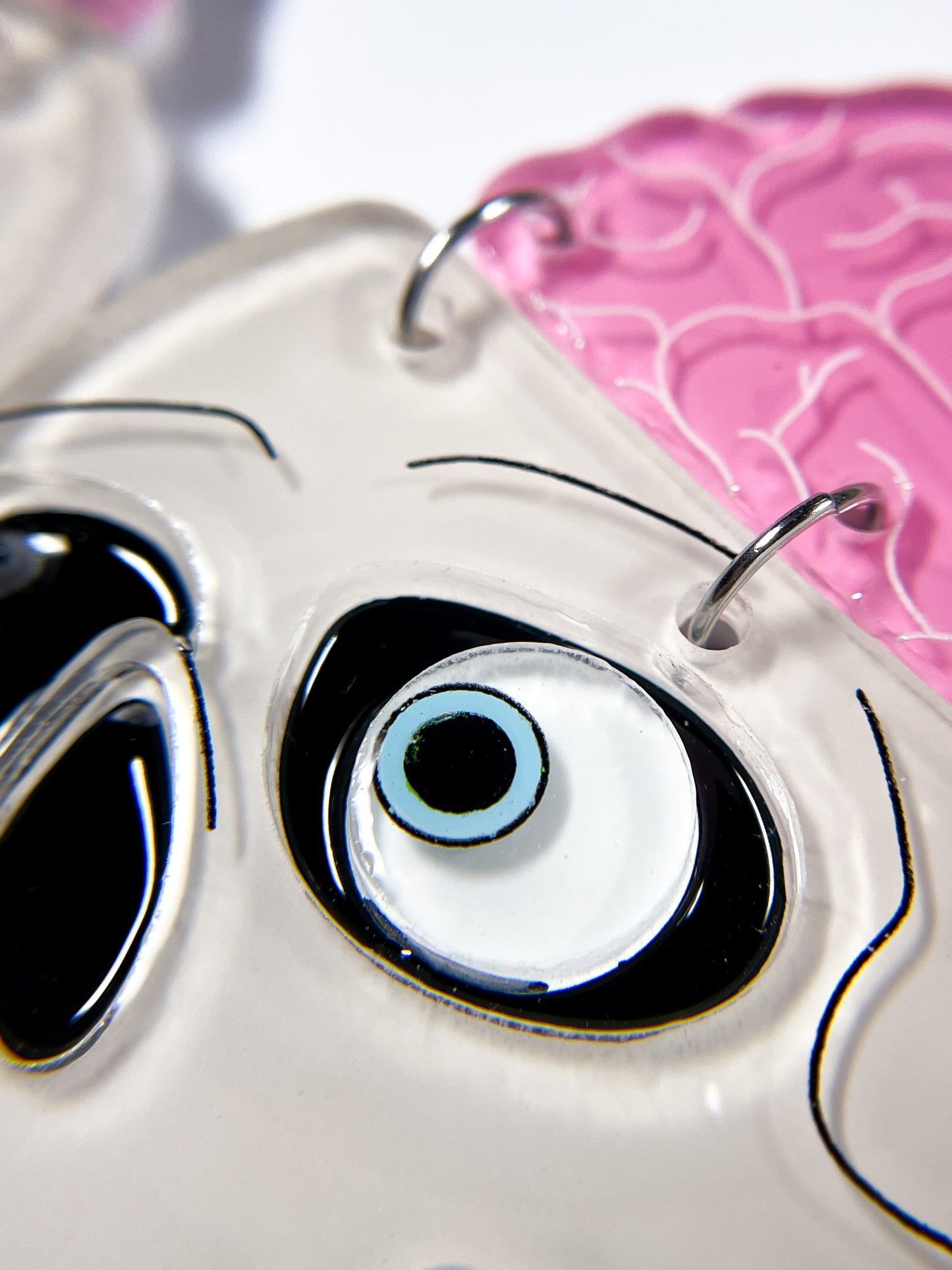 Brain Skull Necklace