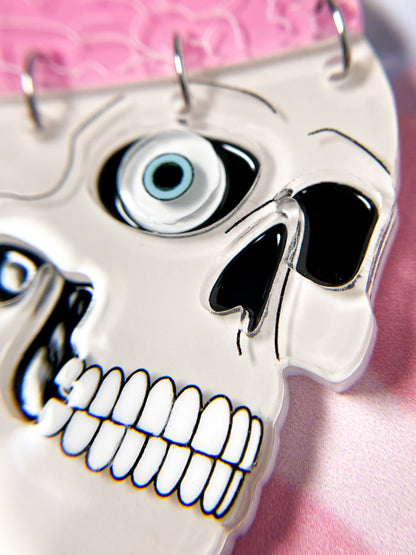 Brain Skull Brooch