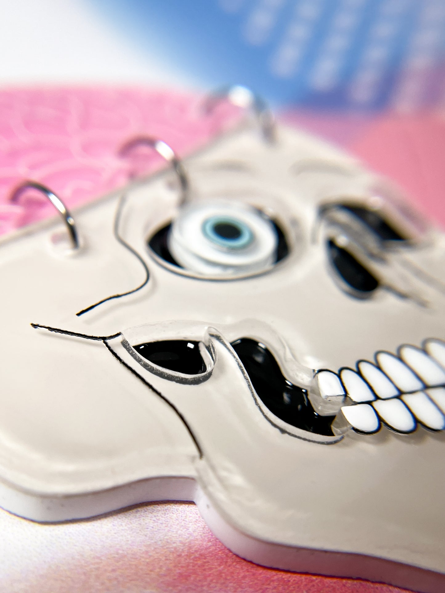 Brain Skull Brooch