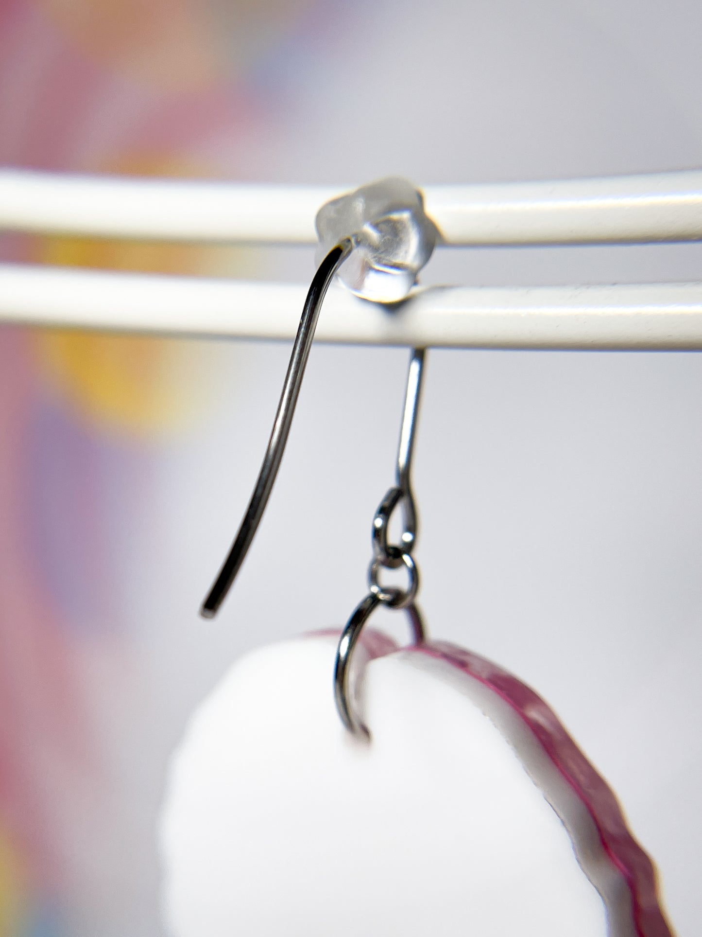 Brain Skull Drop Earrings