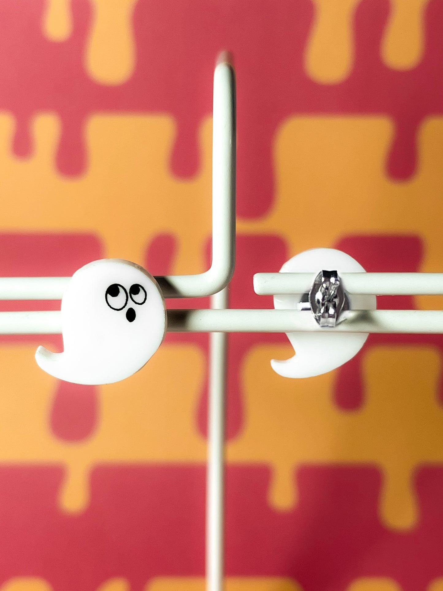 Náušnice Boo! Ghost (asymetrie)