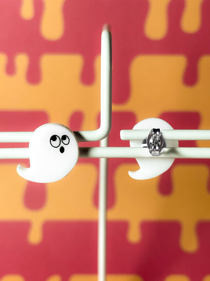 Náušnice Boo! Ghost (asymetrie)