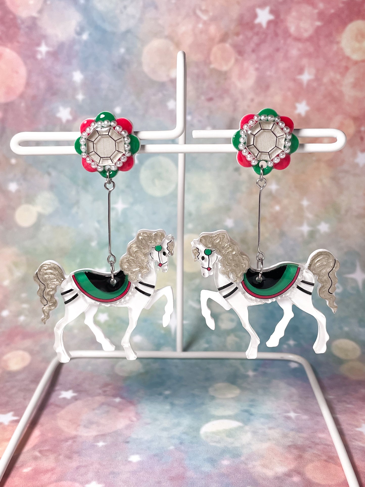 Merry-go-round Drop Earrings