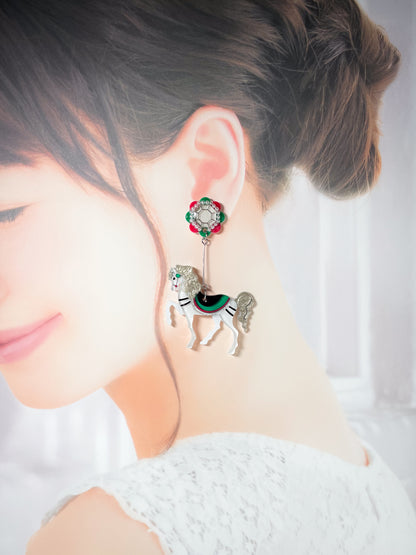 Merry-go-round Drop Earrings