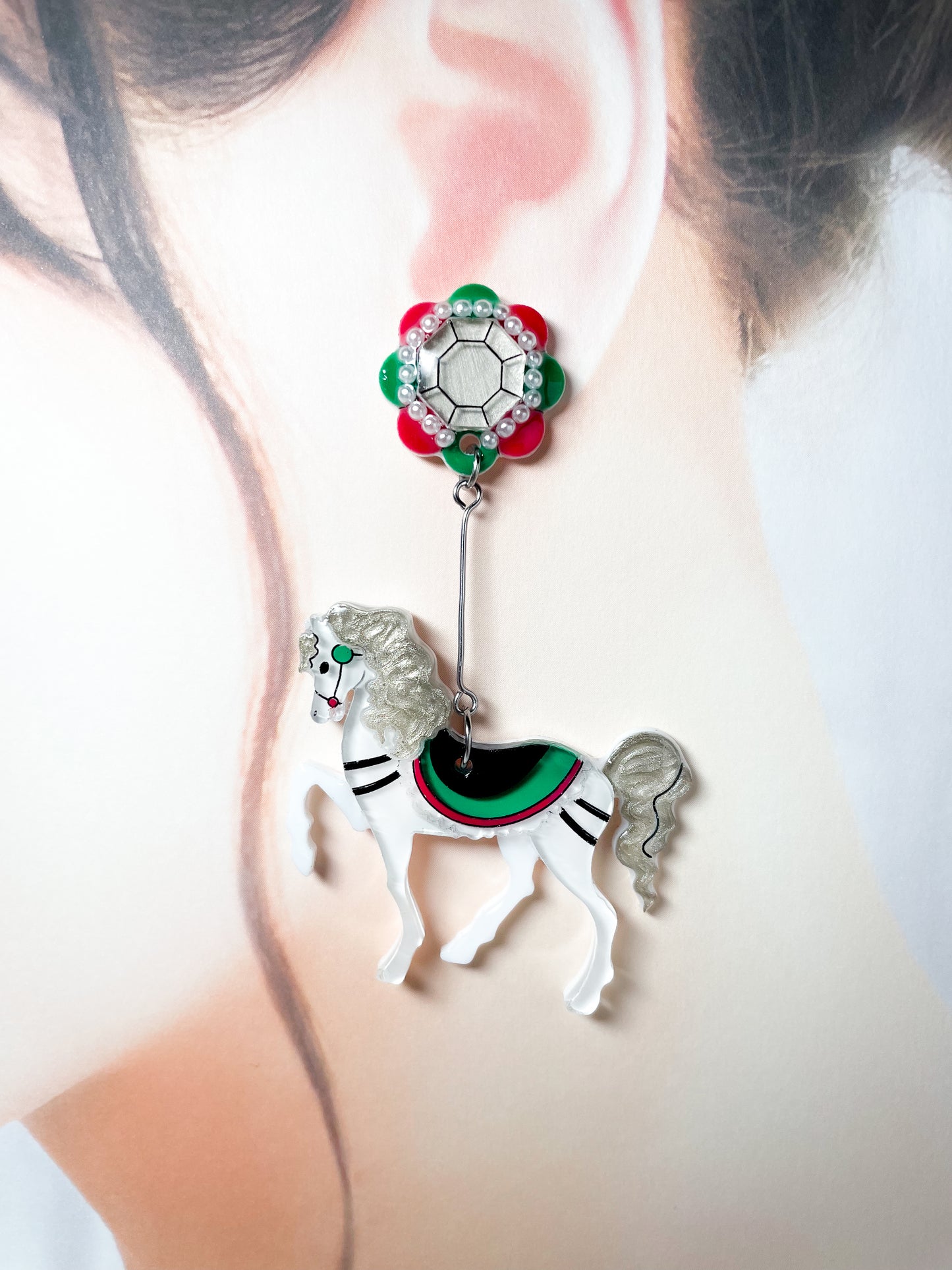 Merry-go-round Drop Earrings