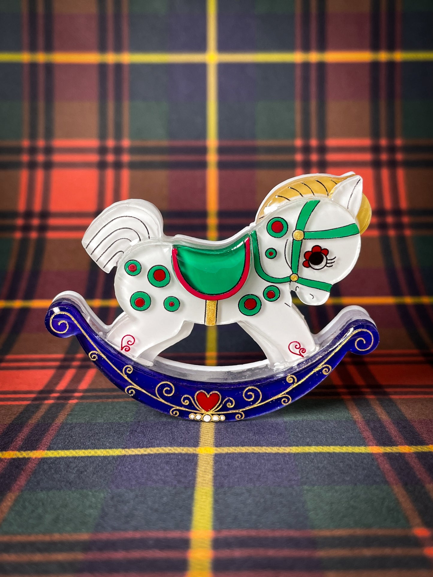 Rocking Horse Brooch