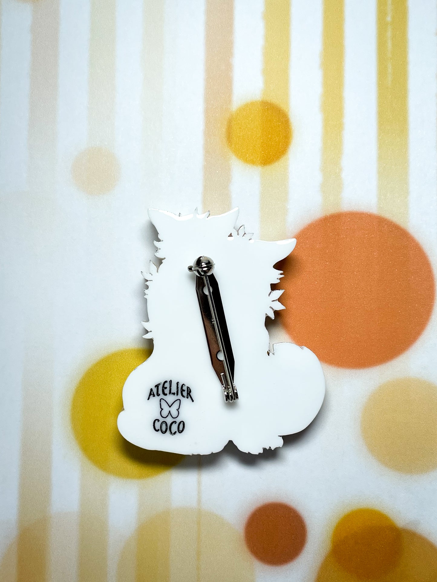 Cuddly Fox Brooch