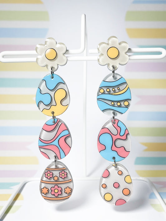 Easter Egg Drop Earrings