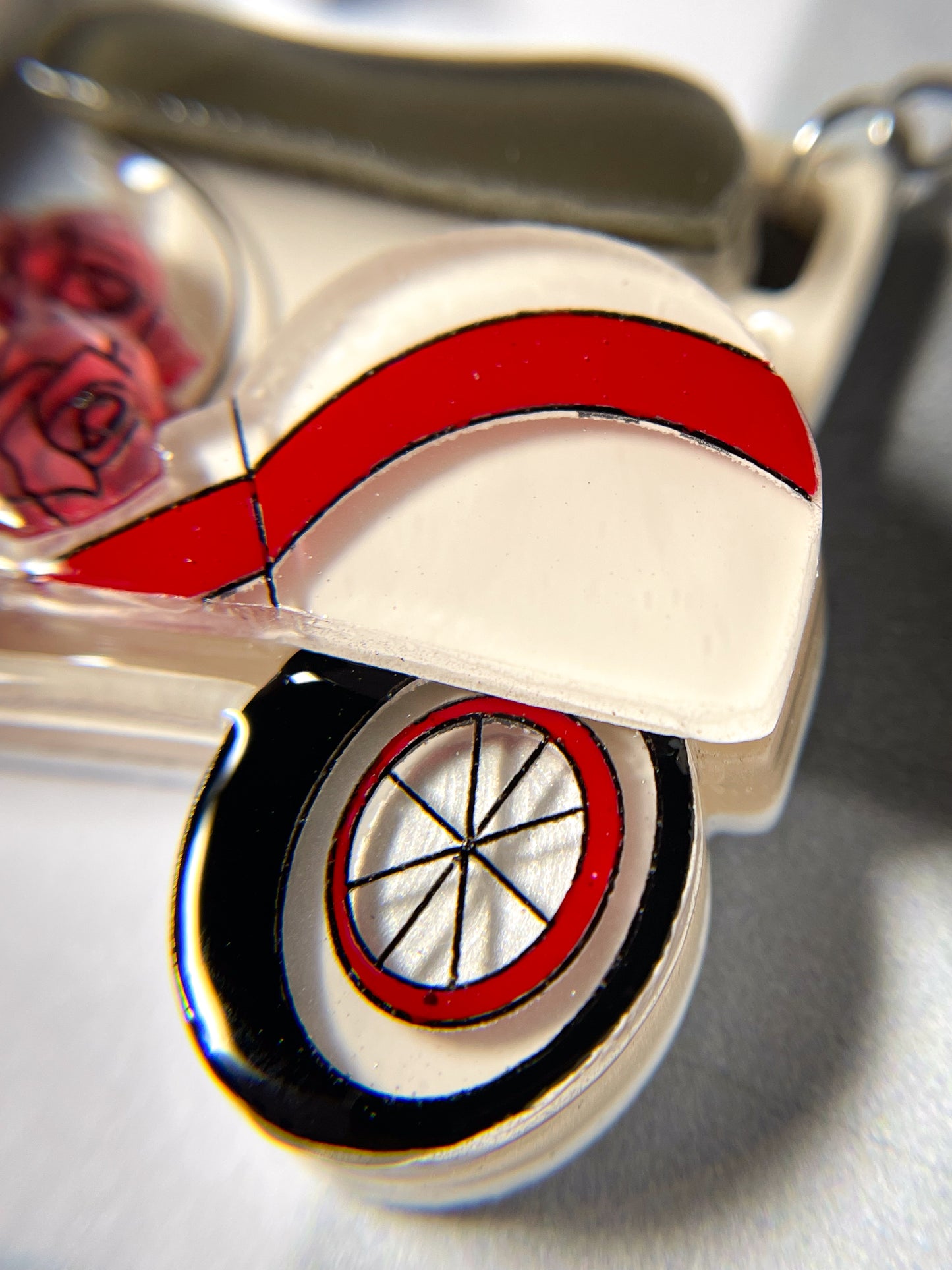 Valentine's Day Bike Brooch