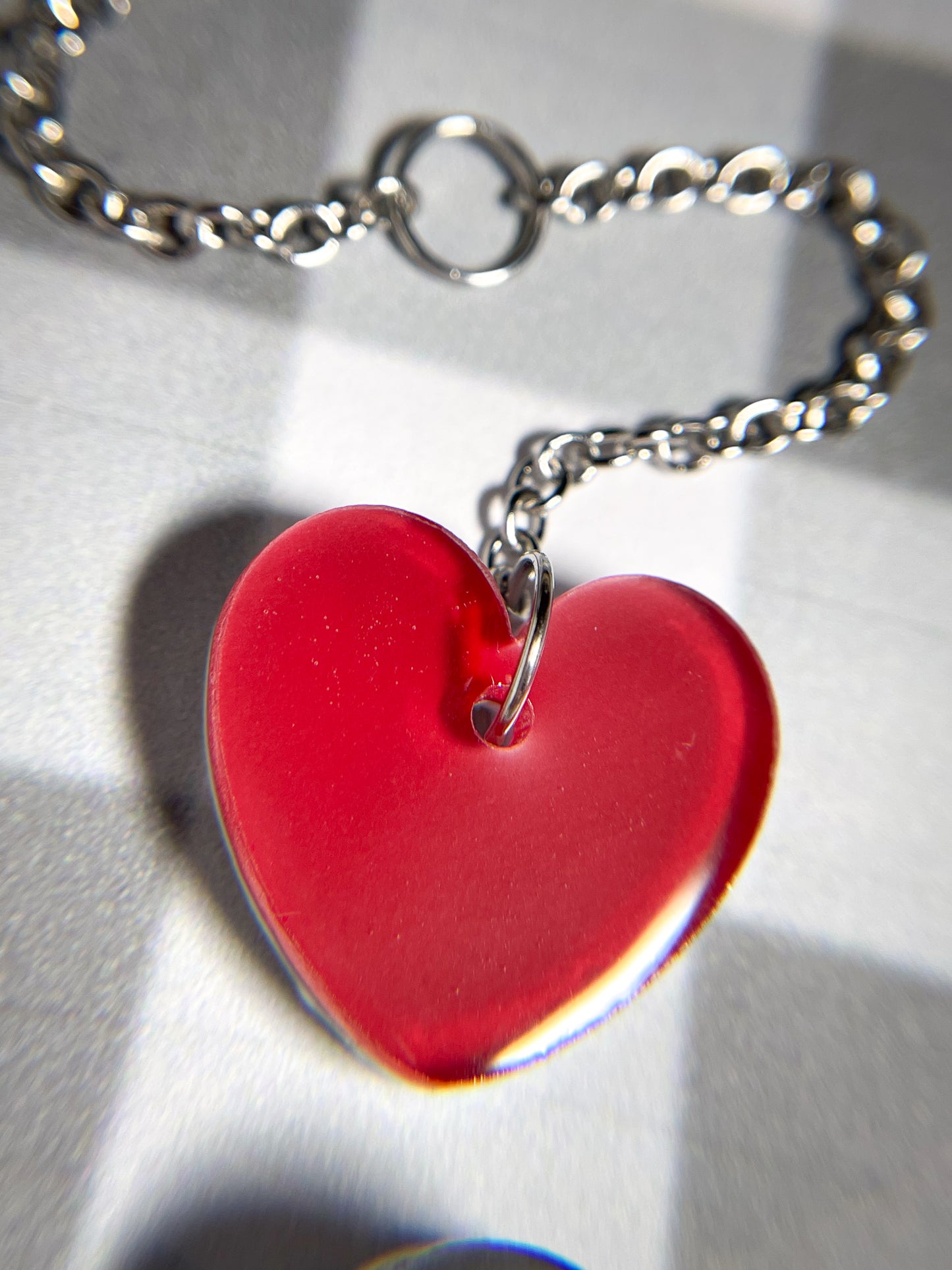 Valentine's Day Bike Necklace