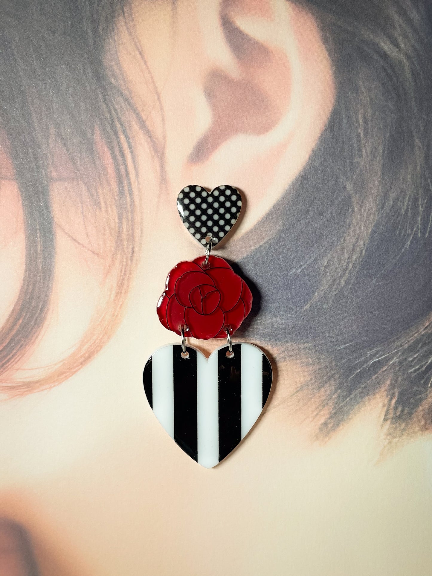 Valentine's Day Drop Earrings