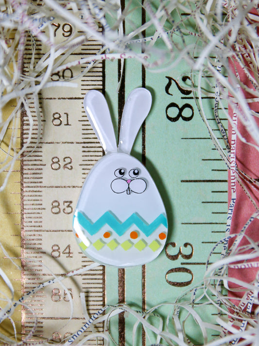 Happy easter egg bunny - Medium egg bunny(Green)