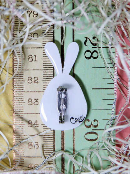 Happy easter egg bunny - Medium egg bunny(Green)