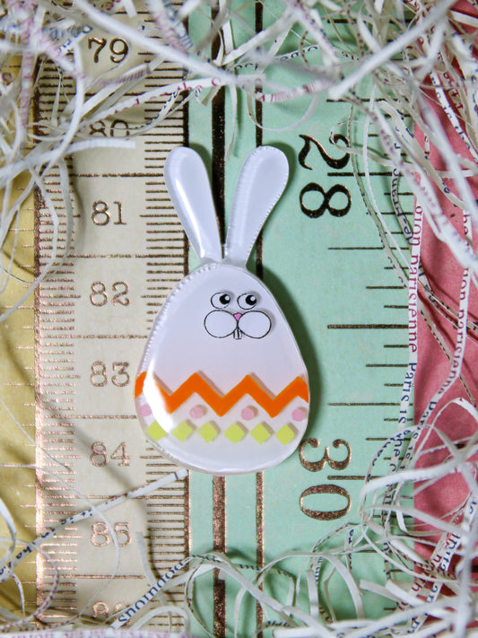 Happy easter egg bunny - Medium egg bunny(Orange)